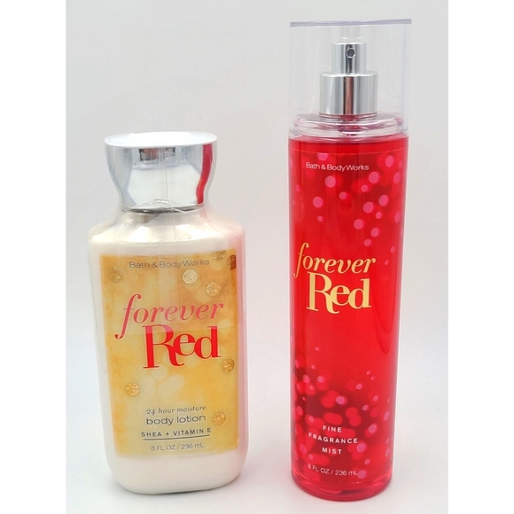 🆕️ Bath & Body Works "Forever Red" Set